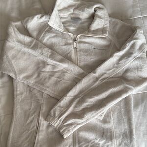 Columbia Cream Fleece Jacket